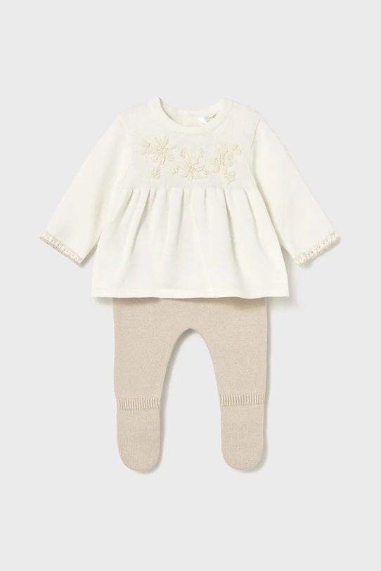 Mayoral Newborn compleu tricotaj bej 2553.2A.Newborn.9BYA