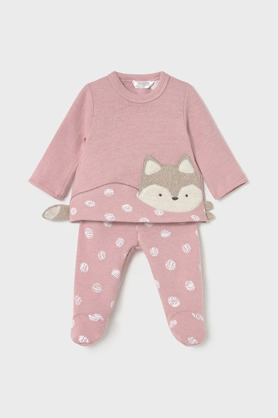 Mayoral Newborn compleu bebe Produs pentru bebe roz 2558.2G.Newborn.9BYA