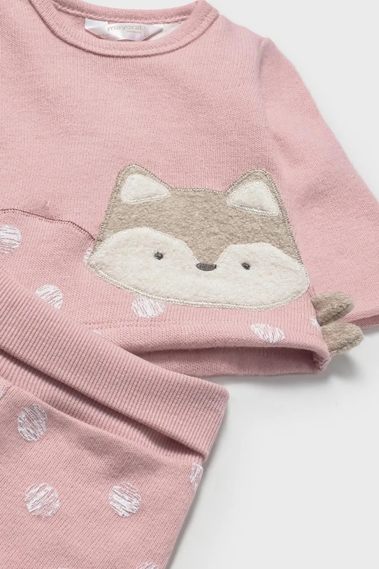 Fete Mayoral Newborn compleu bebe 2558.2G.Newborn.9BYA roz