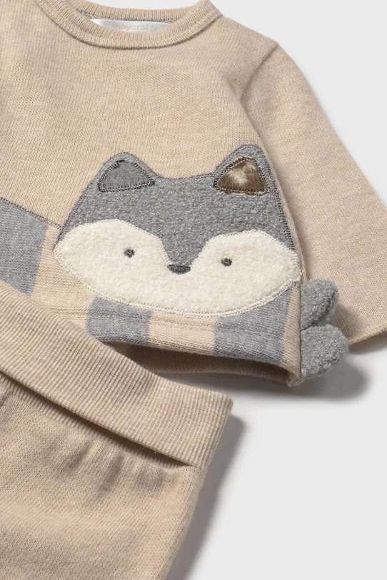 Fete Mayoral Newborn compleu bebe 2558.2G.Newborn.9BYA maro