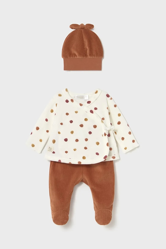 Mayoral Newborn komplet niemowlęcy Produkt niemowlęcy brązowy 2559.2H.Newborn.9BYA