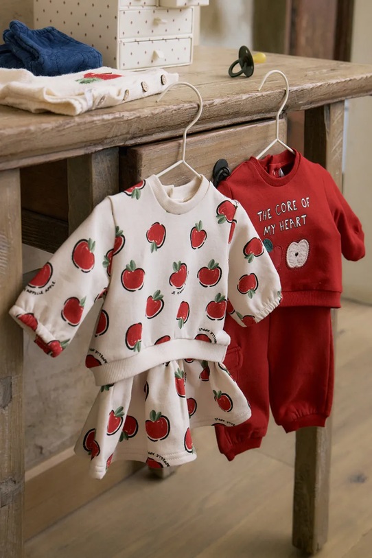 Mayoral Newborn compleu bebe 4-pack 2630.2Q.Newborn.9BYA rosu