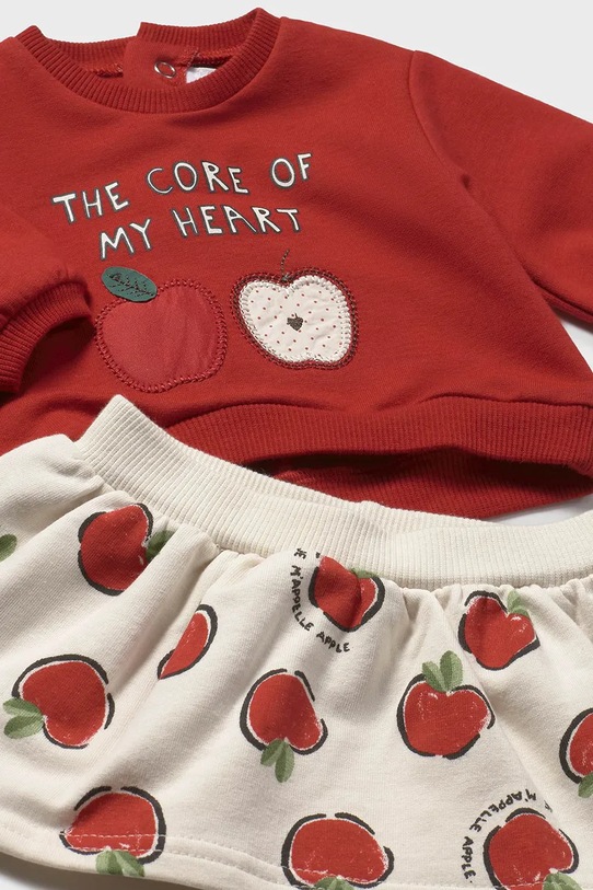 Sada pre bábätká Mayoral Newborn 4-pak červená 2630.2Q.Newborn.9BYA