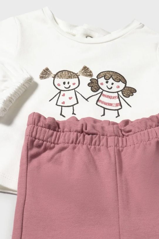 Mayoral Newborn trening bebeluși roz 2633.2P.Newborn.9BYA