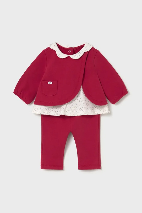 Mayoral Newborn compleu bebe 2-pack tricotaj rosu 2707.2B.Newborn.9BYA