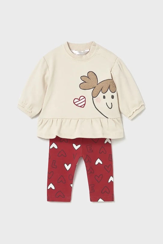 Комплект за бебета Mayoral Newborn 2710.2H.Newborn.9BYA червен AW25