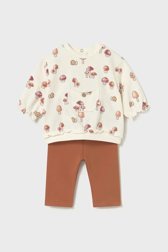 Mayoral Newborn compleu bebe 2710.2H.Newborn.9BYA maro AW25