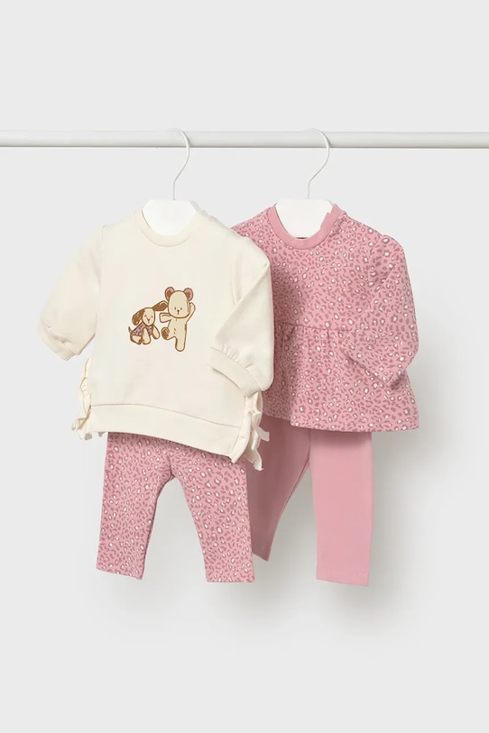 Комплект за бебета Mayoral Newborn еластичен розов 2726.2N.Newborn.9BYA