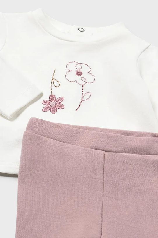 Комплект за бебета Mayoral Newborn (3 броя) розов 2733.2L.Newborn.9BYA