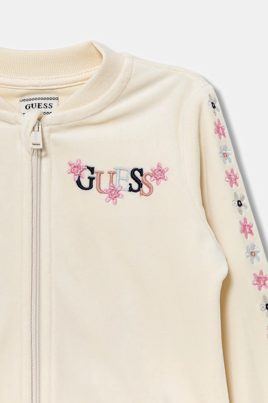 Dziewczynka Guess dres niemowlęcy 2-pack A5BG06.K0232.9BYA beżowy
