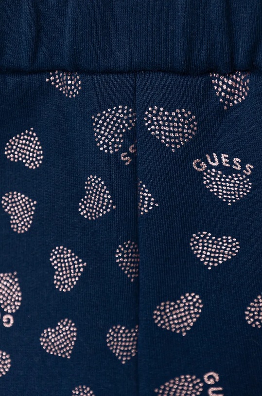 Guess dres niemowlęcy bawełniany 2-pack granatowy A5BG08.KAD74.9BYA