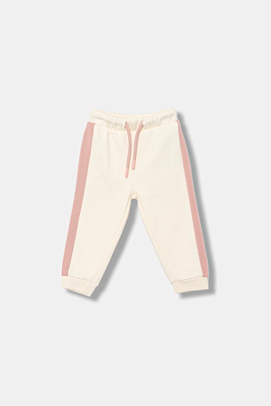 Guess dres bawełniany niemowlęcy A5BG11.KAV34.9BYA różowy AW25