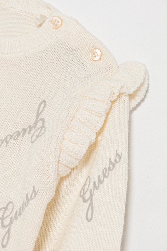 Tepláková súprava pre bábätká Guess béžová A5BG12.Z0870.9BYA