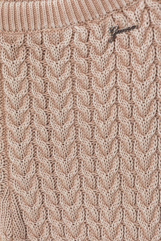 Dziewczynka Guess sweter i spodnie bawełniane dziecięce J5BG01.Z4130.9BYA różowy