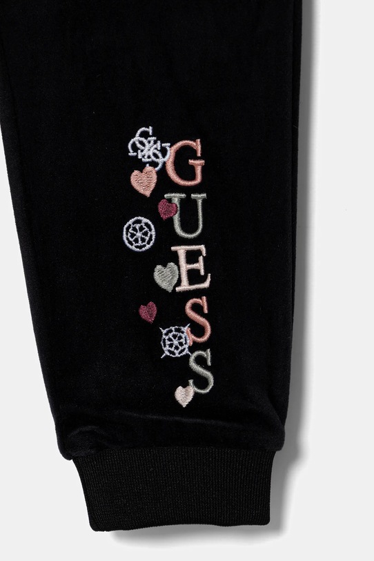 Dziewczynka Guess dres dziecięcy K5BG03.K0232.9BYA czarny