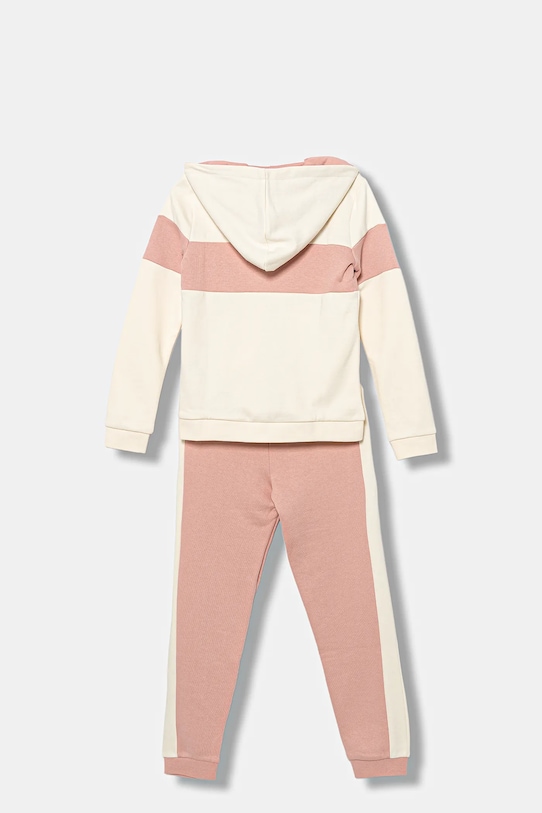 Guess dres bawełniany dziecięcy K5BG04.KAV34.9BYA różowy AW25