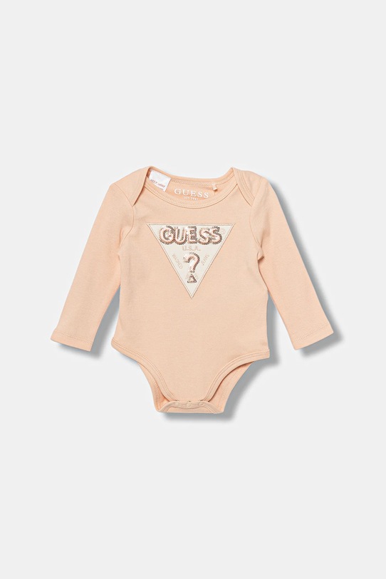 Dziewczynka Guess dres niemowlęcy S5BG05.WFRS0.9BYA beżowy