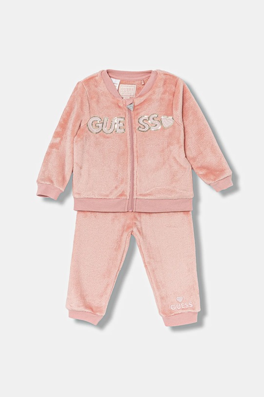 Guess dres niemowlęcy S5BG05.WFRS0.9BYA różowy AW25