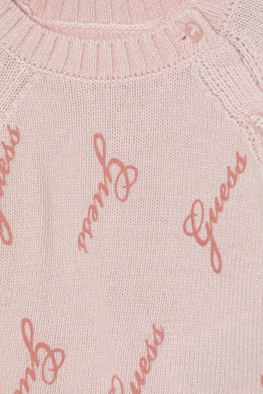 Detská súprava s prímesou vlny Guess 2-pak ružová S5BG10.Z0870.9BYA