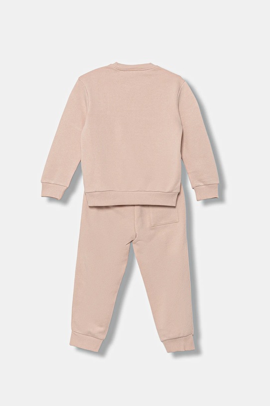 Παιδική βαμβακερή αθλητική φόρμα United Colors of Benetton 3J68GK00S.G.P.seasonal ροζ AW25