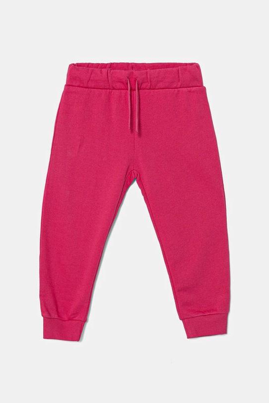 Dziewczynka United Colors of Benetton dres bawełniany dziecięcy 3J68GK00S.G.P.seasonal różowy