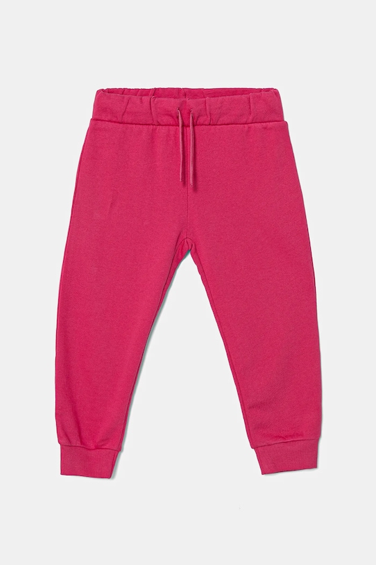 Fete United Colors of Benetton trening de bumbac pentru copii 3J68GK00S.G.P.seasonal roz