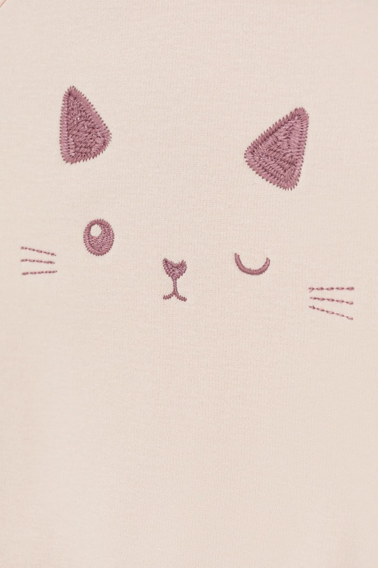 Dziewczynka United Colors of Benetton dres niemowlęcy 3FTZAK01D.G.W.Seasonal różowy