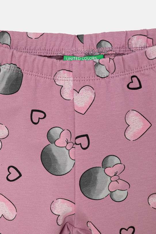 United Colors of Benetton komplet dziecięcy 2-pack fioletowy 3LEJGK00T.P.Seasonal