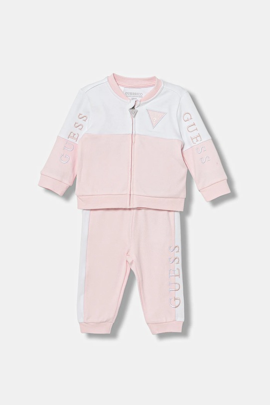 Guess komplet niemowlęcy 3-pack H4YW00.KA6W4.9BYA różowy AW25