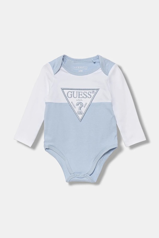 Guess komplet niemowlęcy 2-pack H5YW08.J1314.9BYA niebieski AW25