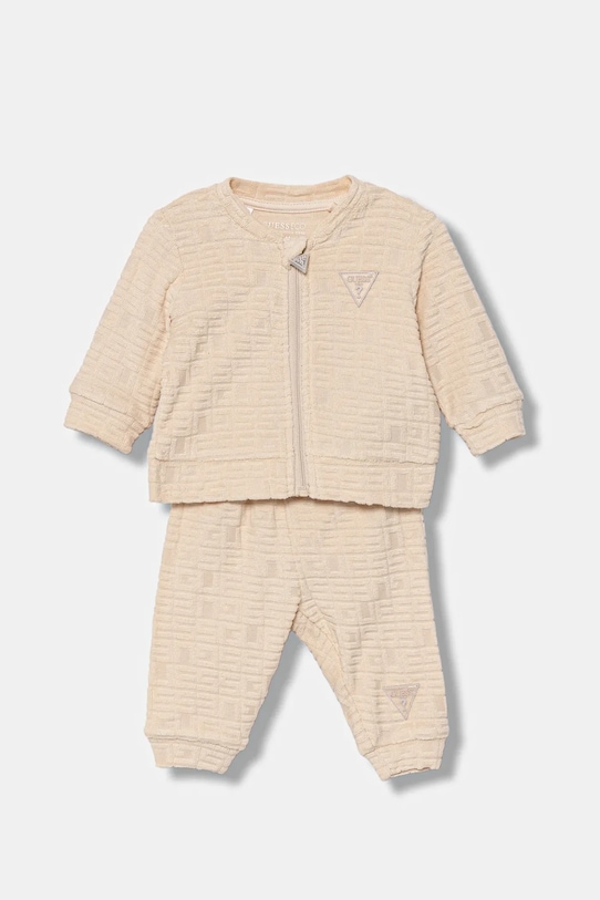 Guess komplet niemowlęcy 3-pack H5YW10.KBU64.9BYA beżowy AW25