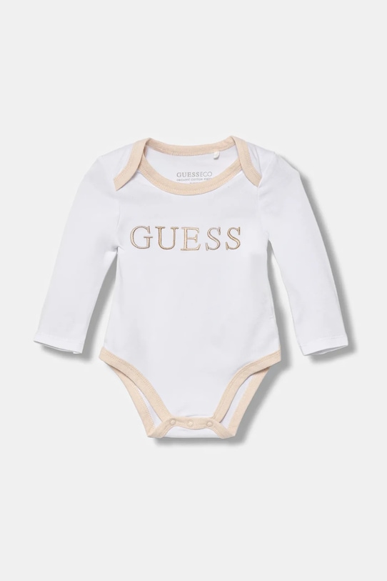 Guess komplet niemowlęcy 3-pack beżowy H5YW10.KBU64.9BYA
