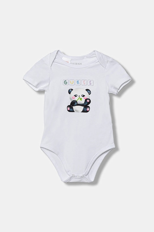 Guess komplet niemowlęcy 5-pack H5YW16.KAE14.9BYA beżowy AW25