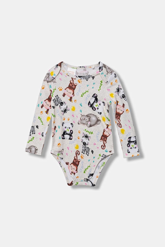 Chłopiec Guess komplet niemowlęcy 5-pack H5YW16.KAE14.9BYA beżowy