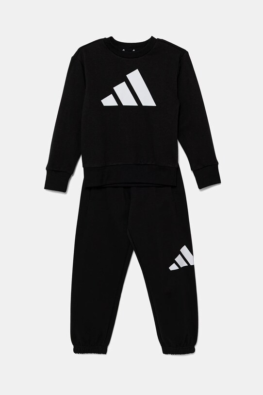 adidas trening copii tricotaj negru JD2098