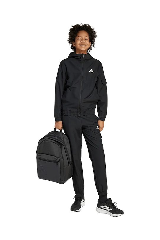 adidas tuta per bambini JL7472 nero