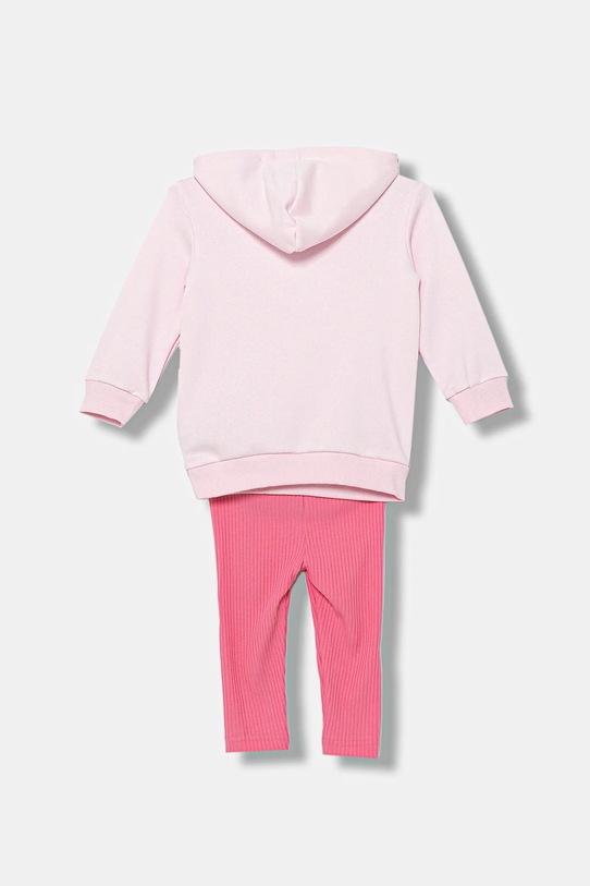 Dětská tepláková souprava adidas JL7480 růžová AW25