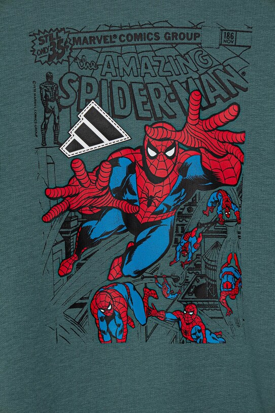 Детский спортивный костюм adidas Marvel бирюзовый JM0808