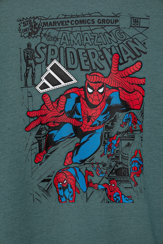 adidas dres dziecięcy Marvel JM0808 turkusowy