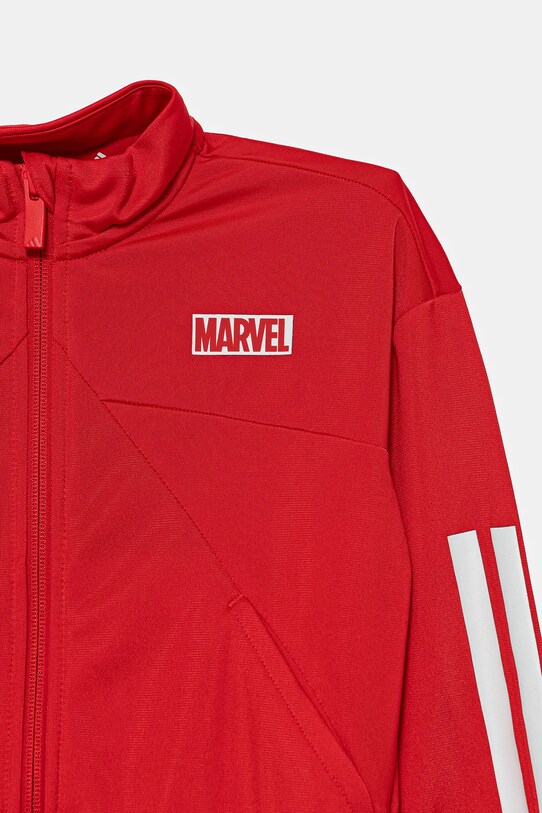 Chlapec Detská tepláková súprava adidas Marvel JM0809 červená