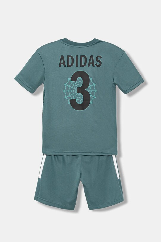 adidas komplet dziecięcy Marvel JM0833 turkusowy AW25