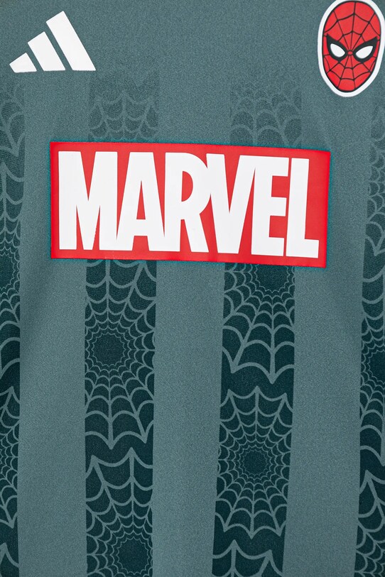 adidas komplet dziecięcy Marvel turkusowy JM0833