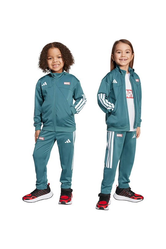 adidas trening copii Marvel cu modele turcoaz JM0834