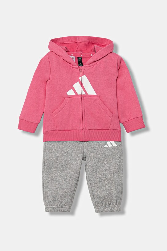Παιδική φόρμα adidas στάμπα ροζ JM0879