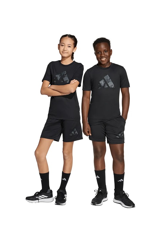 adidas komplet dziecięcy dzianina czarny JM3789