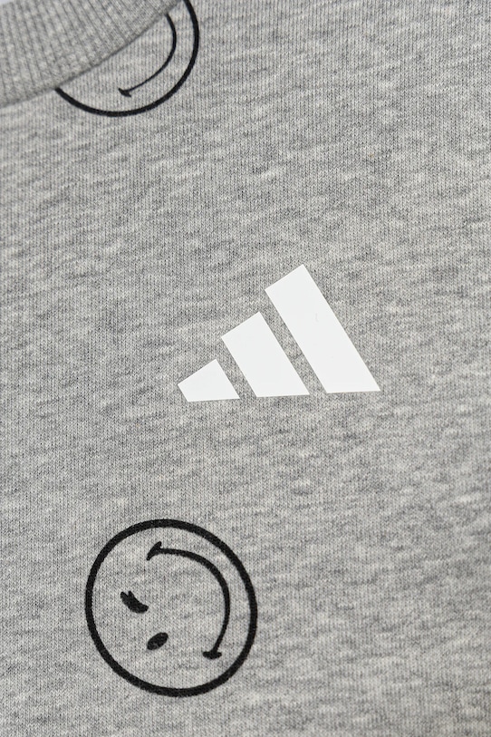 Dětská tepláková souprava adidas šedá JN2158