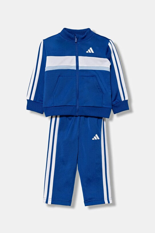 Dječja trenirka adidas natpis mornarsko plava JN2235