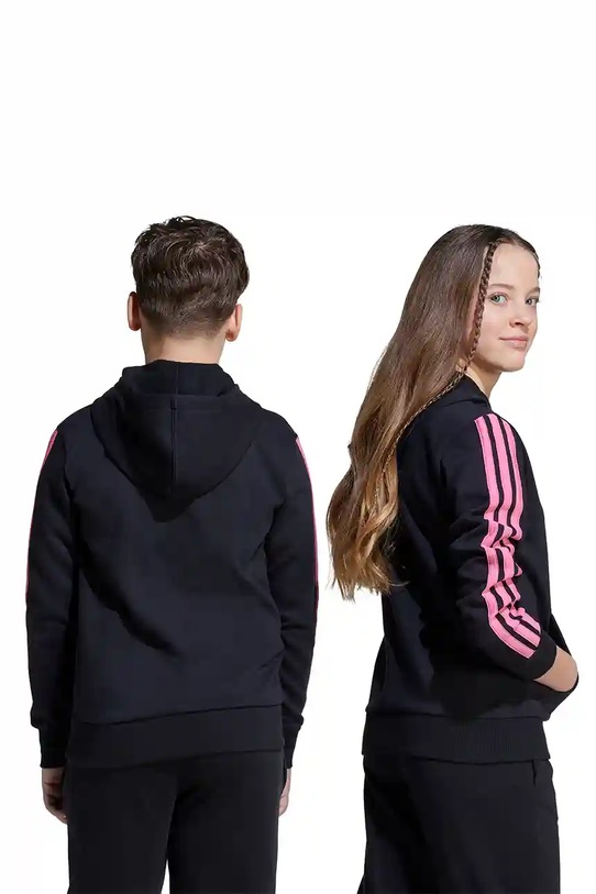 adidas bluză copii JN2422 negru