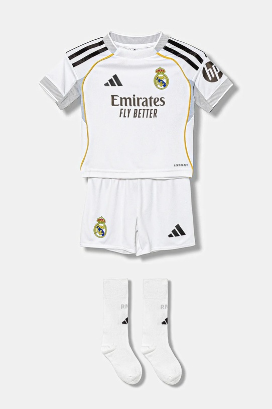 Otroški komplet adidas Performance REAL MADRID Potisk bela JN8870