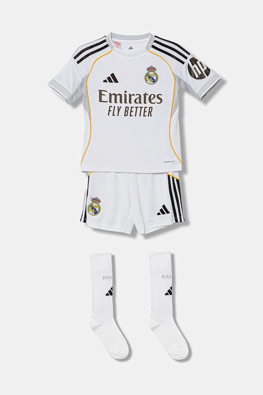 adidas Performance komplet dziecięcy REAL MADRID JN8889 biały AW25
